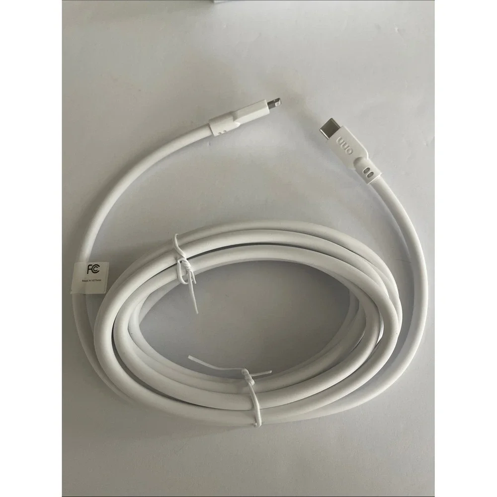 Onn Lightning to USB-C 10' Cable NEW